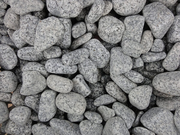 Gránitgolyó szürke - görgeteg kő